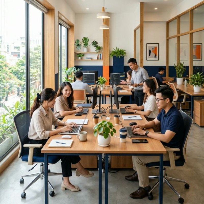 Không gian làm việc 2T Solutions