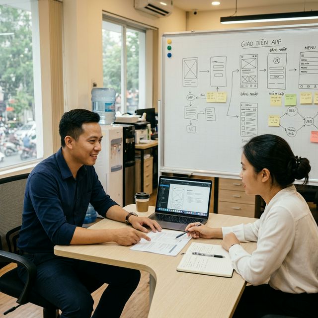 Trao đổi khảo sát nhu cầu phát triển webapp