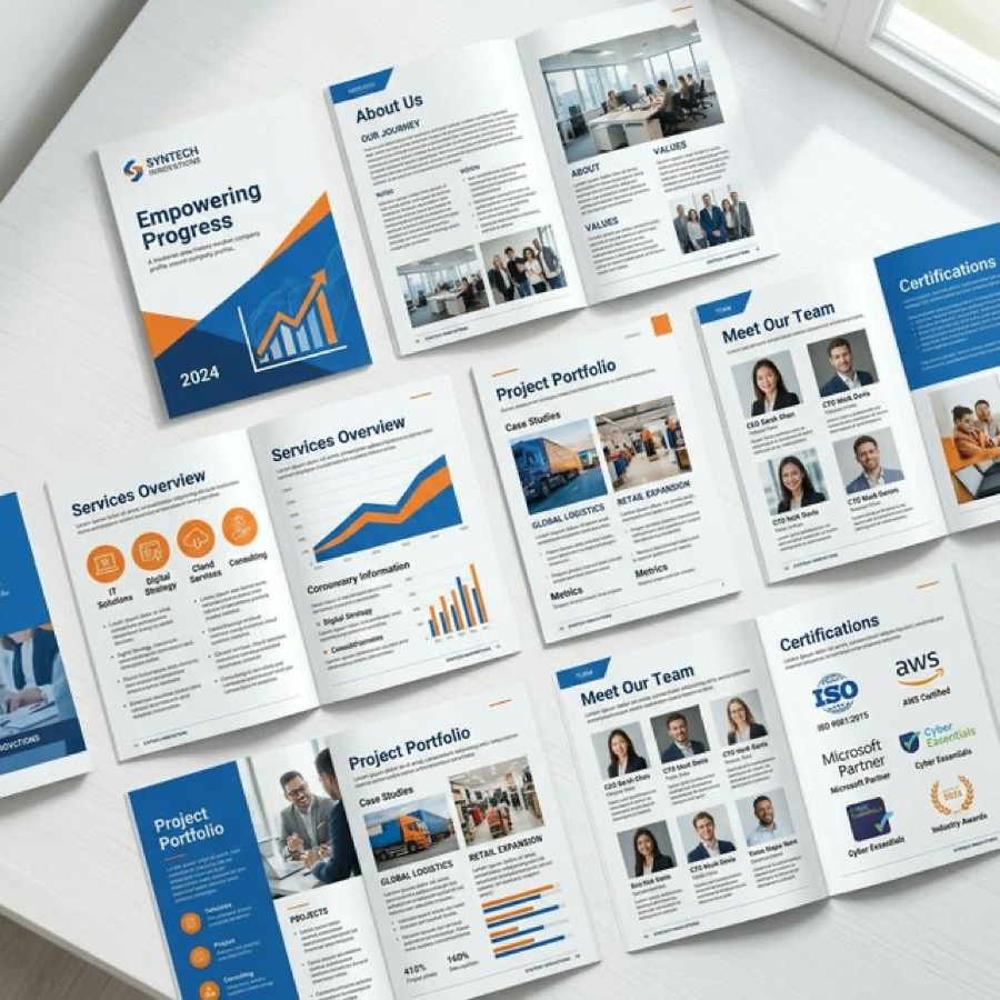 Các phần nội dung của hồ sơ năng lực