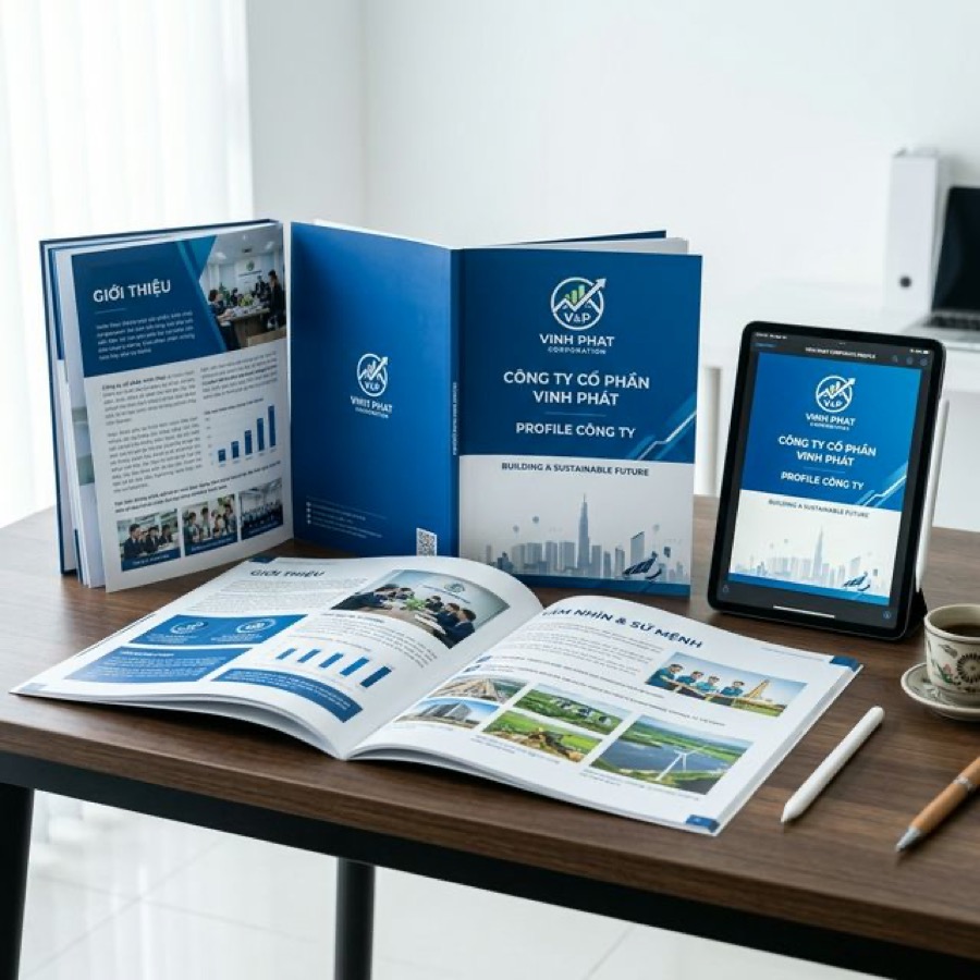 Website hồ sơ năng lực trên nhiều thiết bị