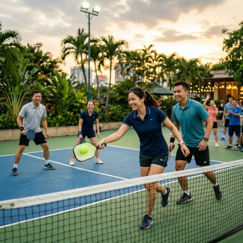 Pickleball công sở Huế