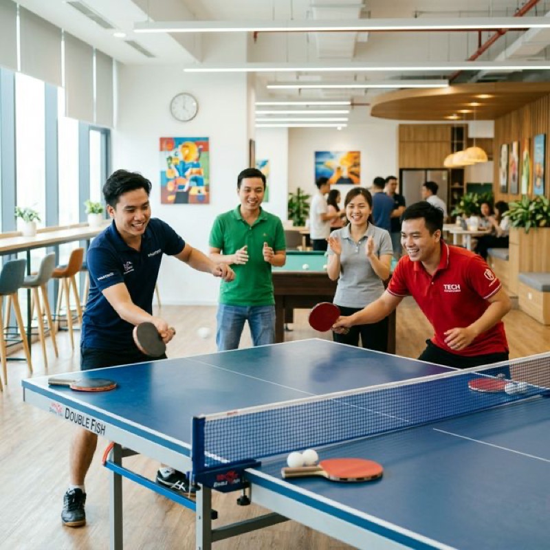 Bóng bàn công sở Huế